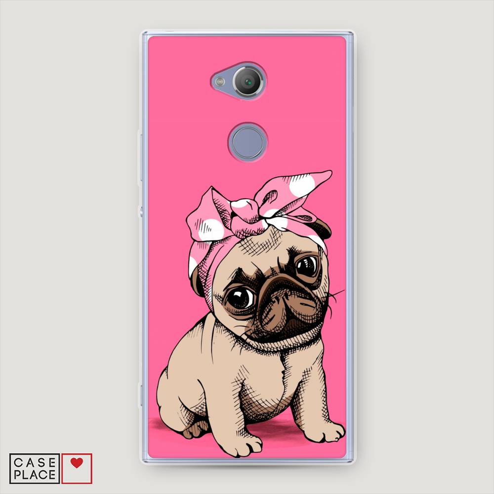 

Чехол Awog на Sony Xperia XA2 Ultra "Dog Pin-Up", Разноцветный, 53250-2