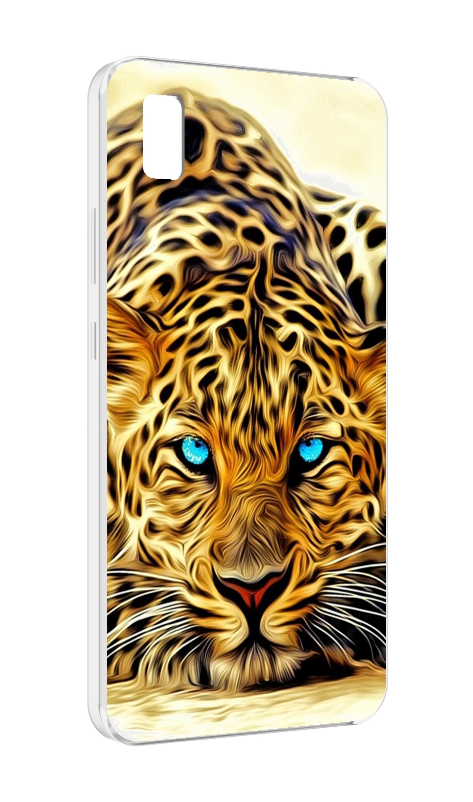 

Чехол MyPads Голубоглазый-гепард для ZTE BLADE L210, Прозрачный, Tocco