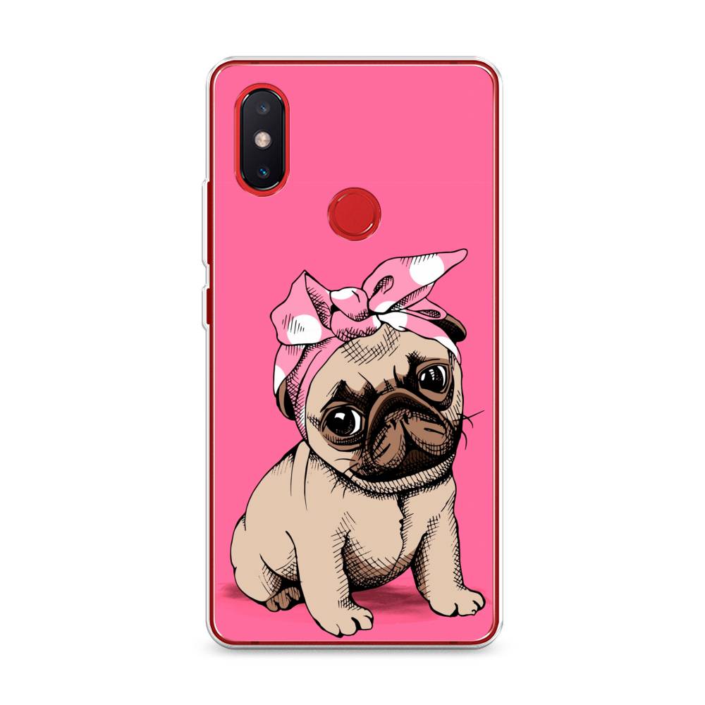 

Чехол Awog на Xiaomi Mi 8 SE "Dog Pin-Up", Разноцветный, 33750-2