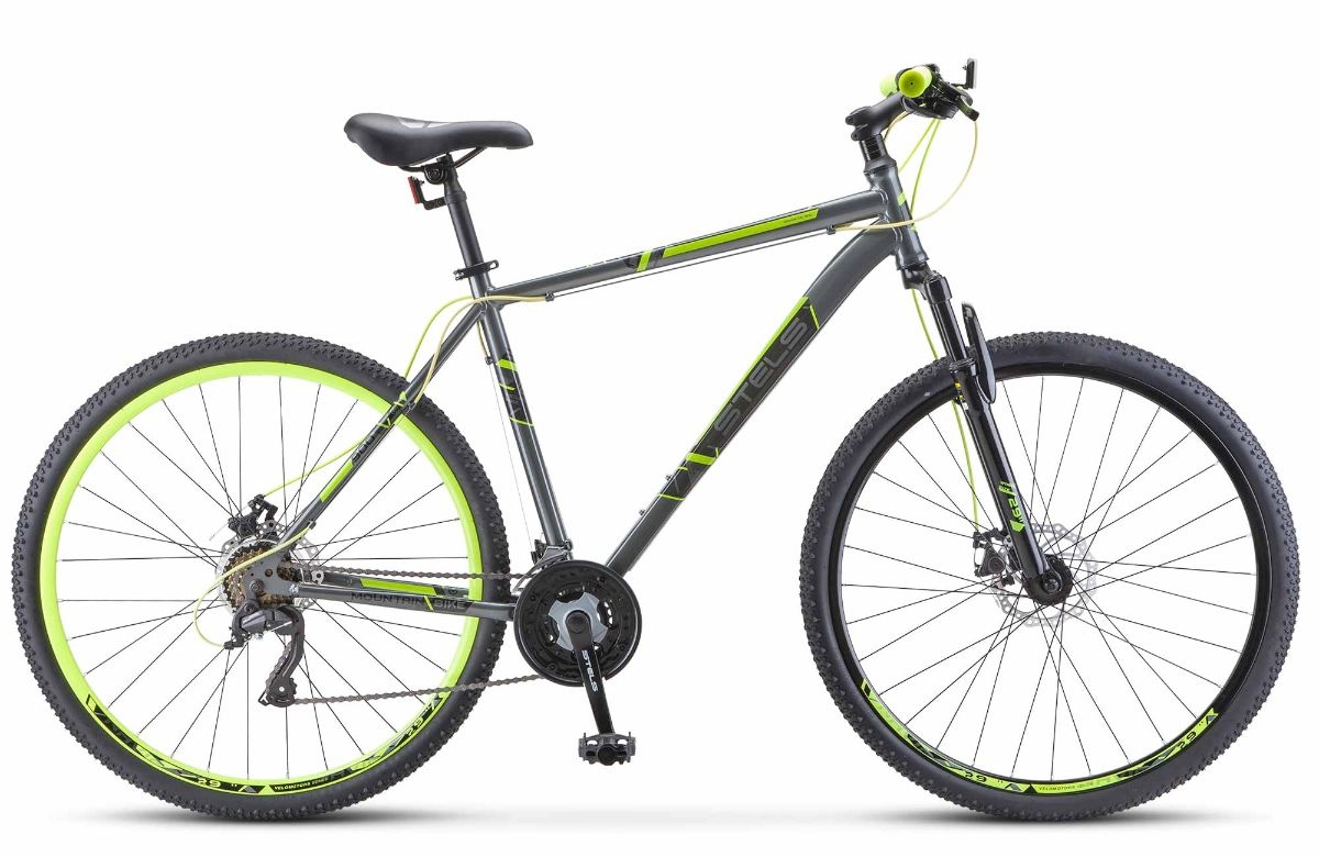 Велосипед STELS 29 2019 Navigator-900 MD 21 Серый желтый 1990000₽