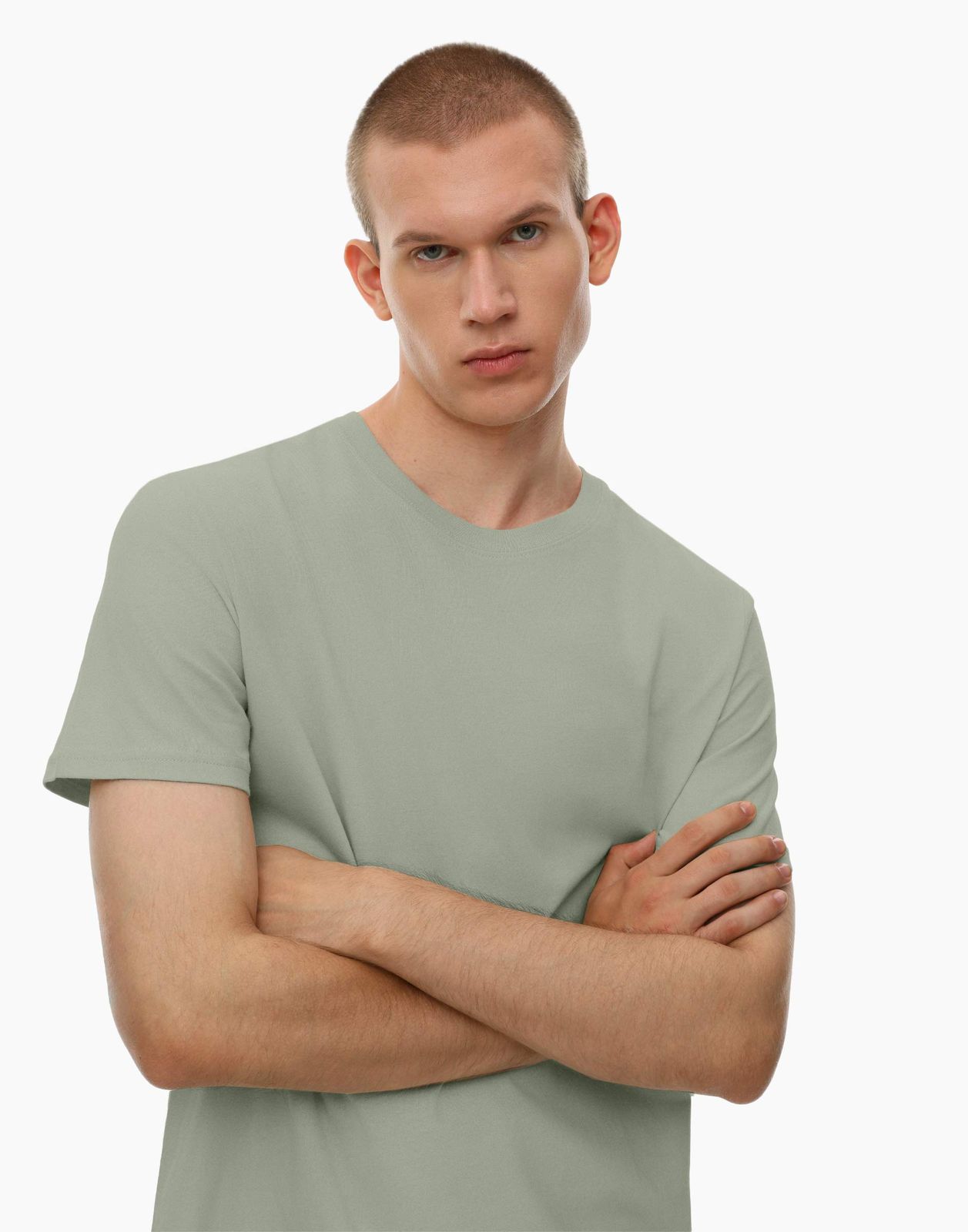 

Футболка мужская Gloria Jeans BKT012115 серая XL, Серый, BKT012115