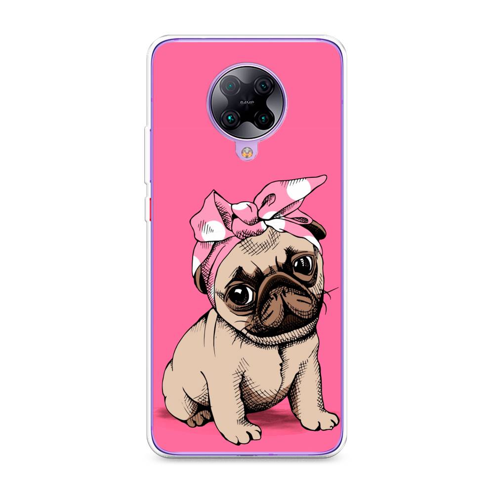 

Чехол Awog на Xiaomi Redmi K30 Pro "Dog Pin-Up", Разноцветный, 38850-2
