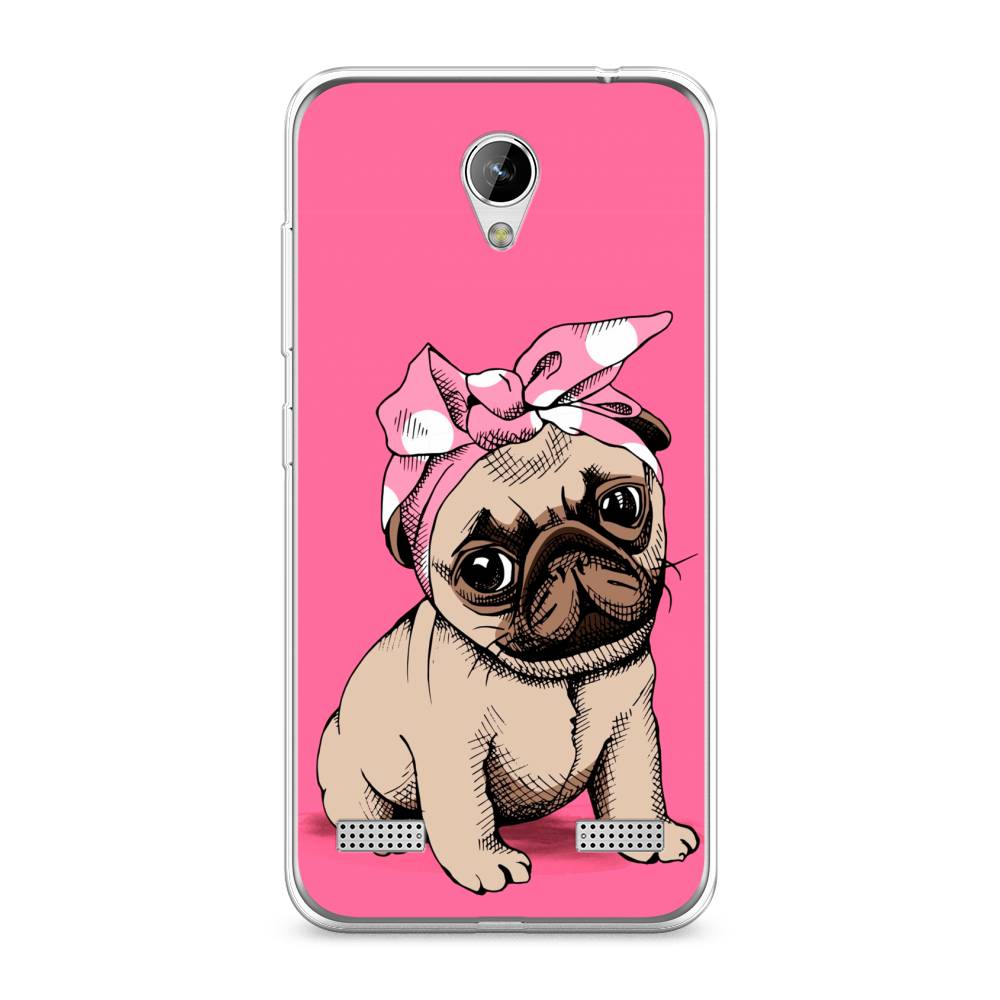 

Чехол Awog на ZTE Blade A520 / ЗТЕ Блэйд A520 "Dog Pin-Up", 132050-2