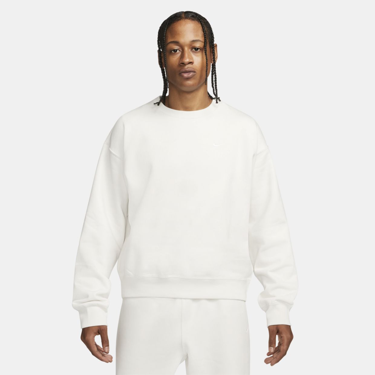 

Свитшот мужской Nike CV0554 белый L, CV0554
