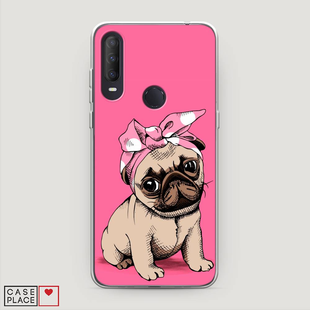 

Чехол Awog на Alcatel 1S (2020) / Алкатель 1S (2020) "Dog Pin-Up", Разноцветный, 170850-2