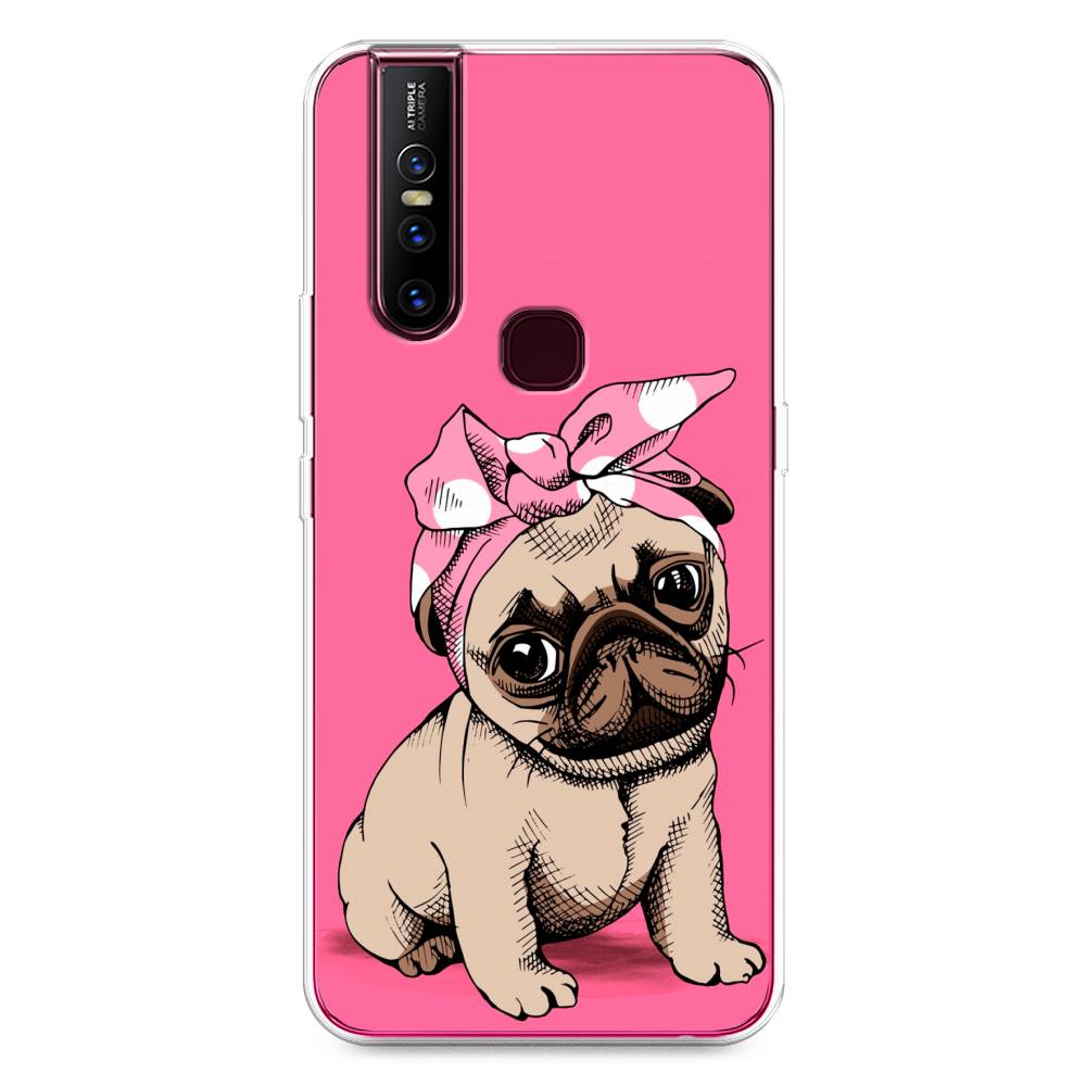 

Чехол Awog на Vivo V15 "Dog Pin-Up", Разноцветный, 261050-2