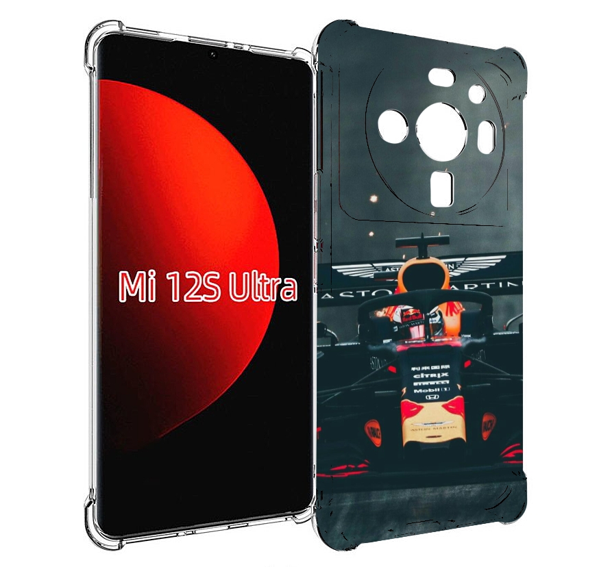

Чехол MyPads формула 1 астон мартин для Xiaomi 12S Ultra, Прозрачный, Tocco