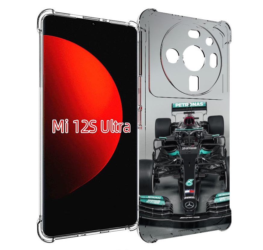 

Чехол MyPads формула 1 мерседес для Xiaomi 12S Ultra, Прозрачный, Tocco