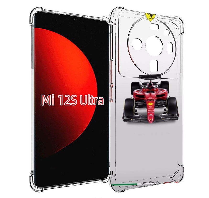 

Чехол MyPads формула 1 феррари для Xiaomi 12S Ultra, Прозрачный, Tocco