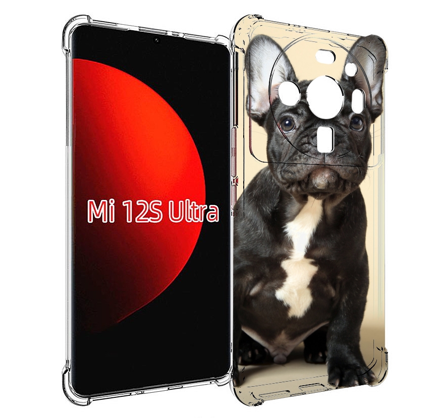 

Чехол MyPads французскии бульдог для Xiaomi 12S Ultra, Прозрачный, Tocco