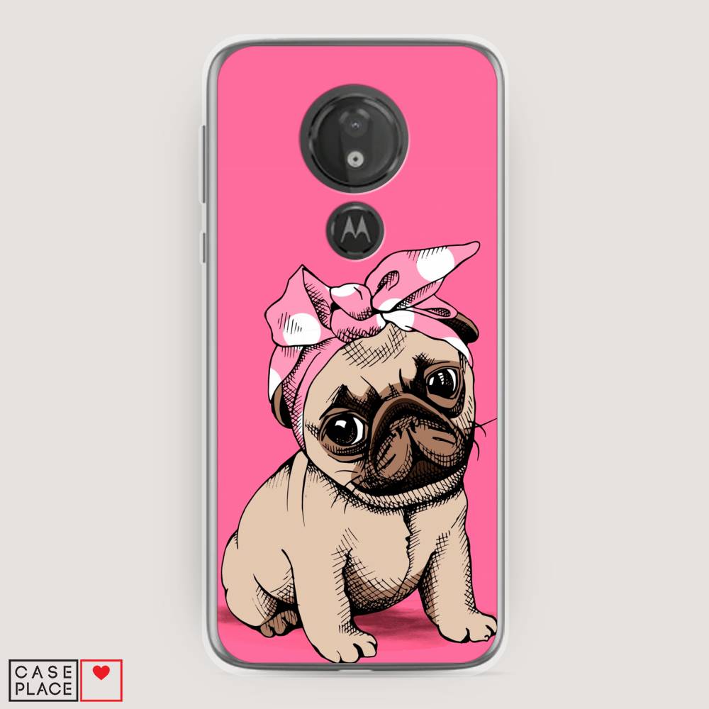 

Чехол Awog на Motorola Moto G7 Power / Моторола Мото G7 Power "Dog Pin-Up", Разноцветный, 241350-2