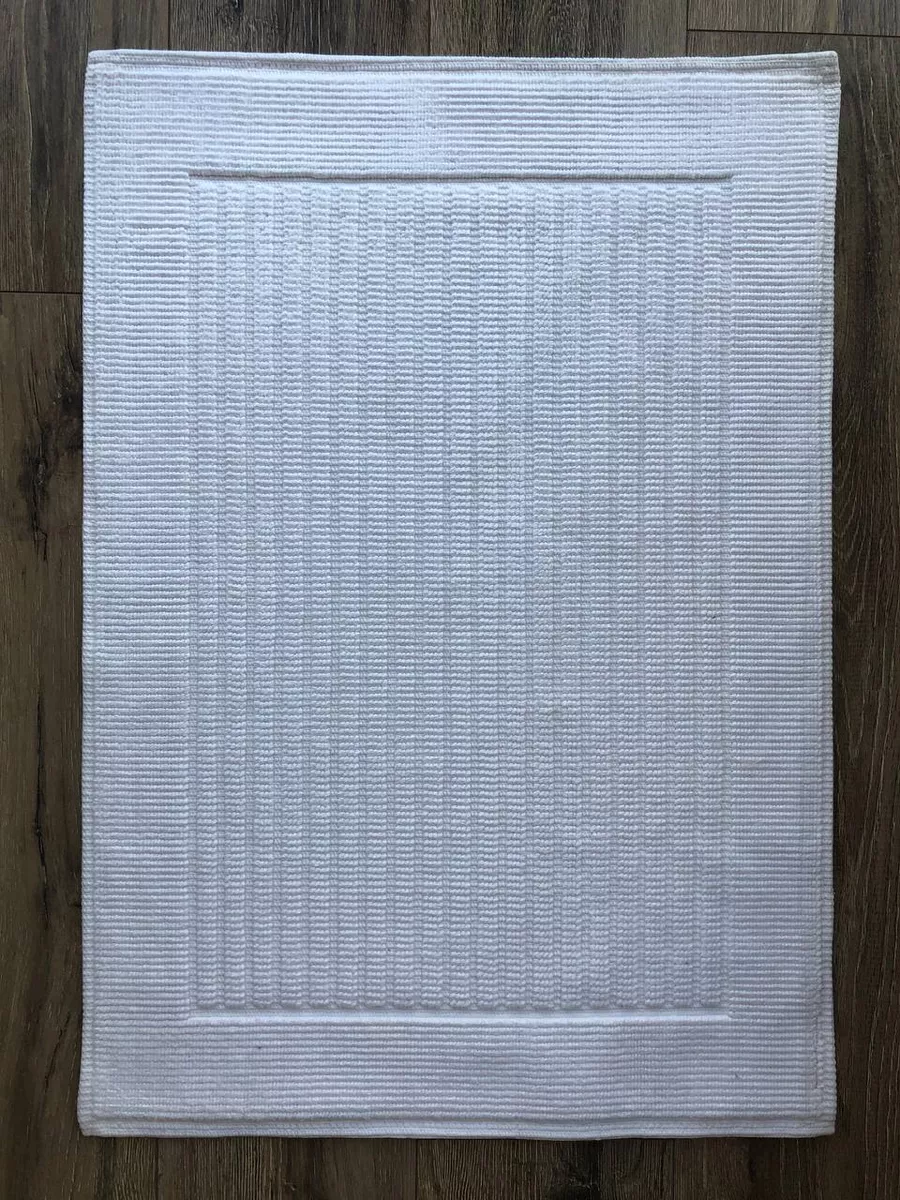 

Коврик хлопковый Жаккард, 53x85 см, белый