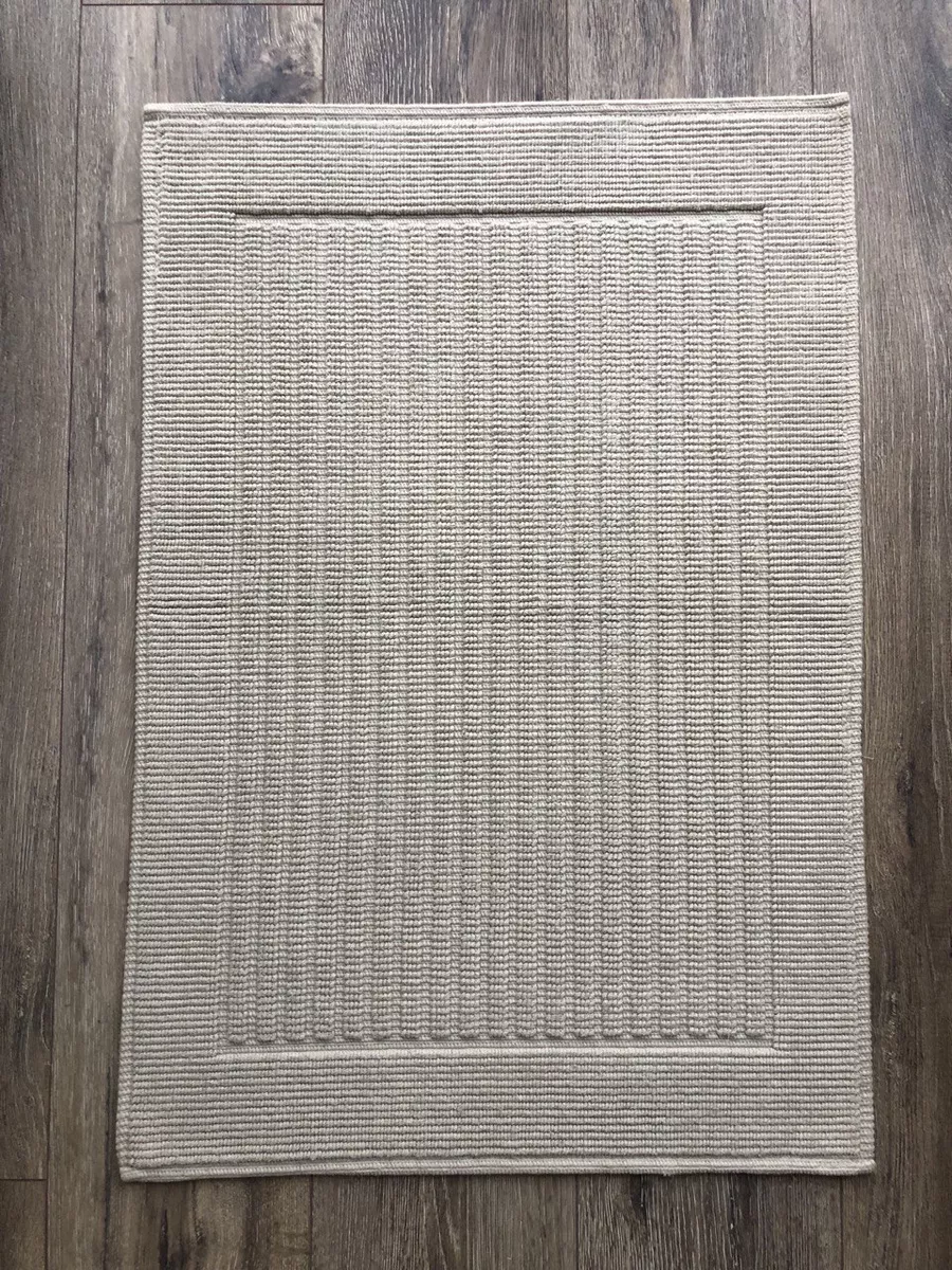 

Коврик хлопковый Жаккард, 53x85 см, светло-бежевый