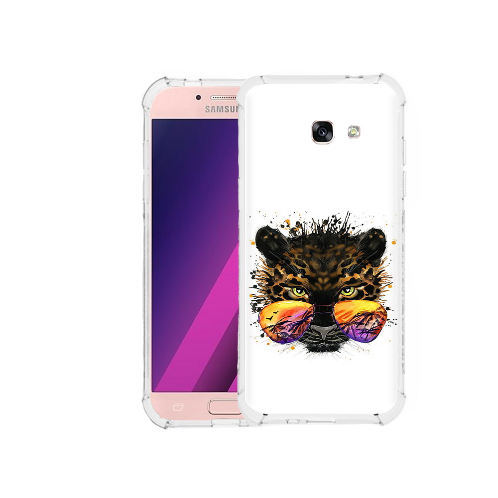 

Чехол MyPads Tocco для Samsung Galaxy A5 тропический леопард (PT51293.578.649), Прозрачный, Tocco