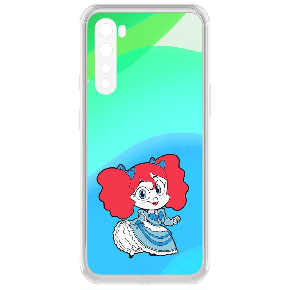 фото Чехол-накладка krutoff clear case хаги ваги - кукла поппи для oneplus nord