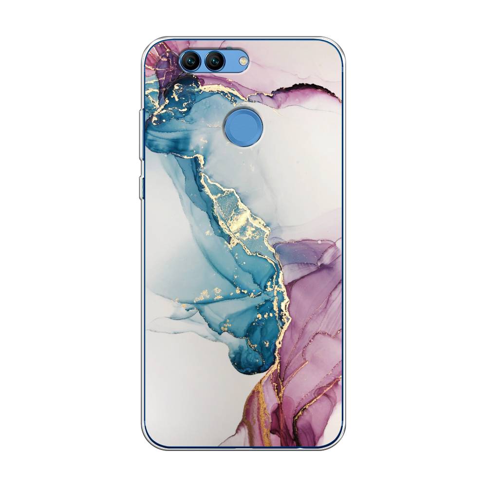 

Чехол на Huawei Nova 2 "Розовые разводы рисунок", 62950-3