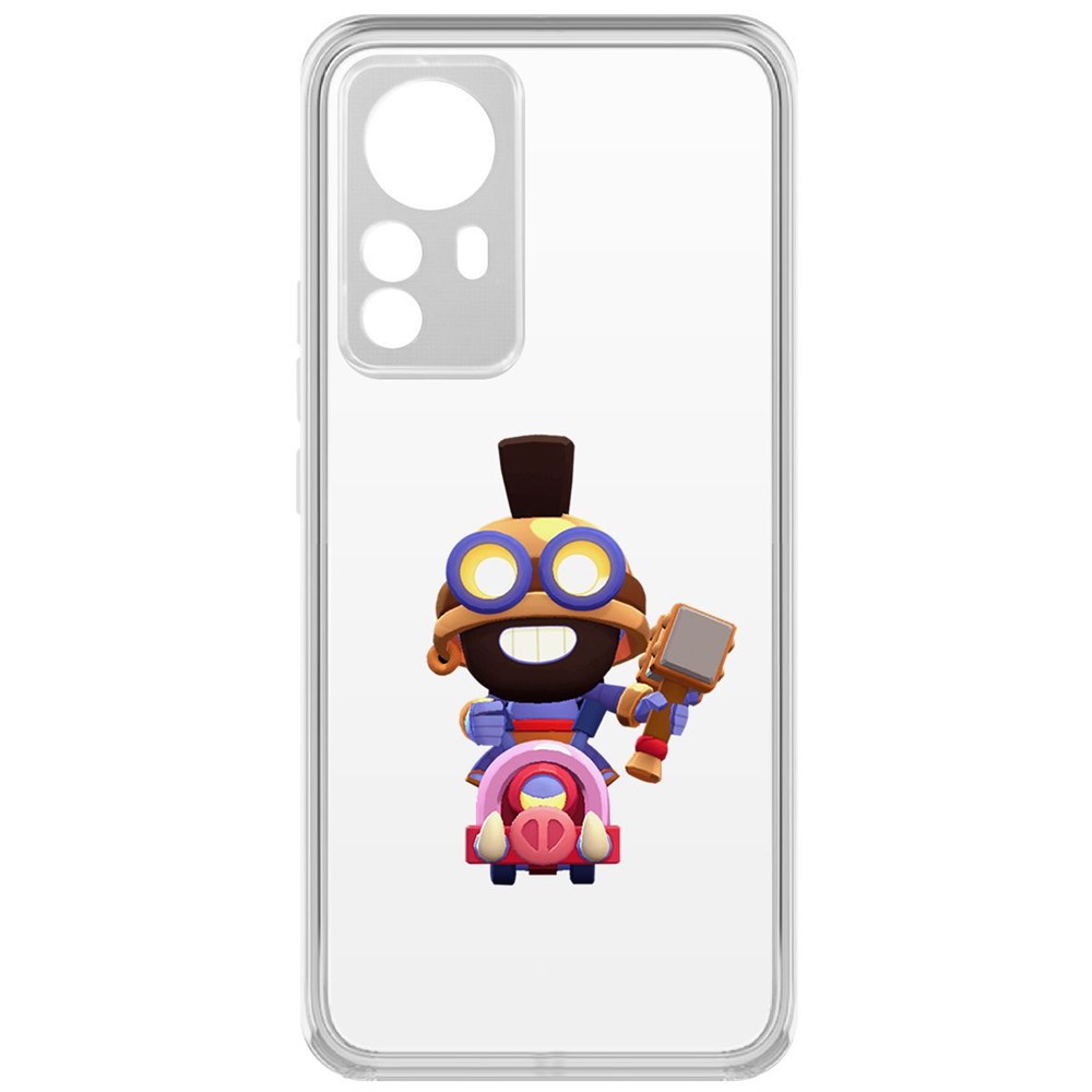 

Чехол-накладка Brawl Stars-Карл Всадник на кабане для Xiaomi 12 Pro