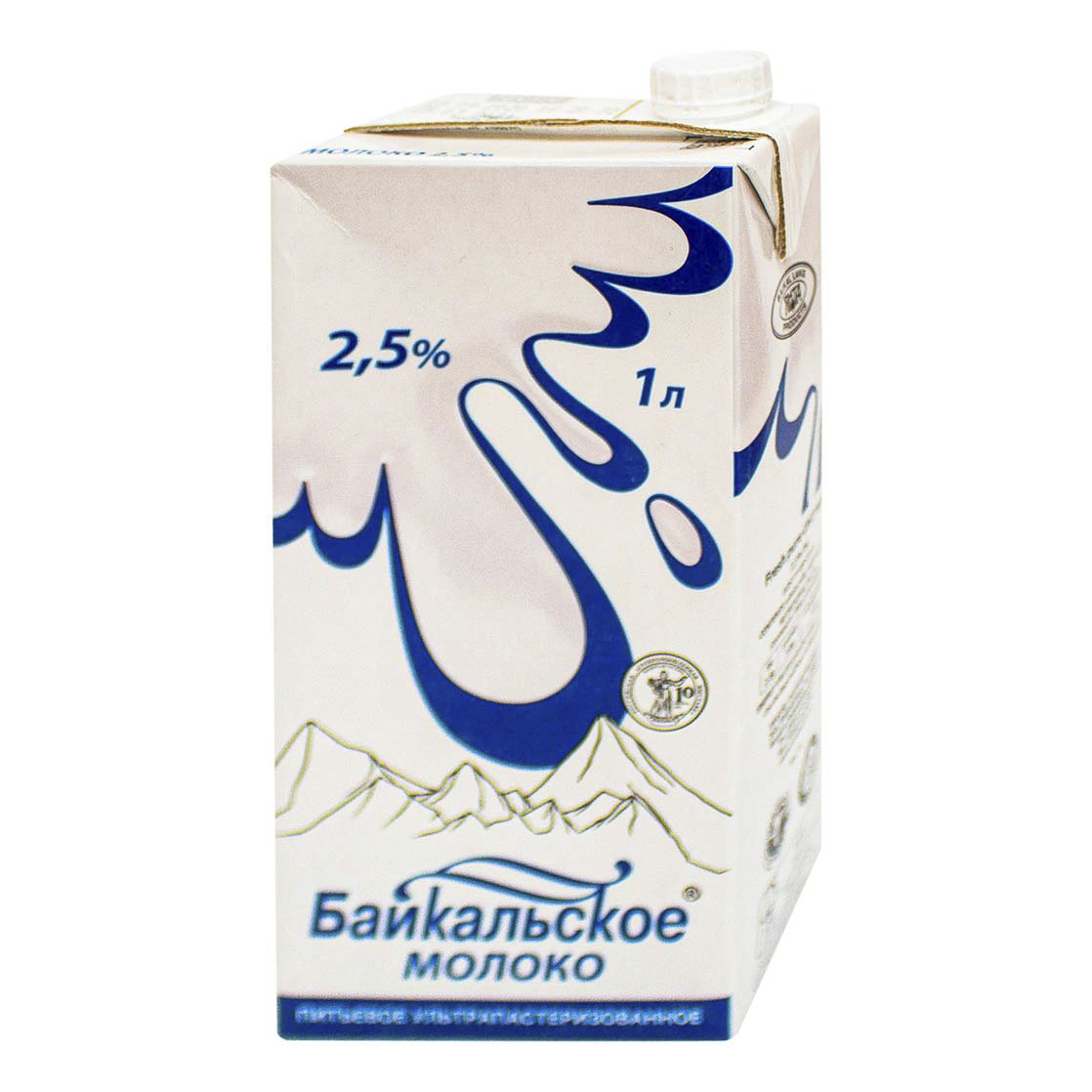 

Молоко Янта Байкальское стерилизованное 2,5% 1 л