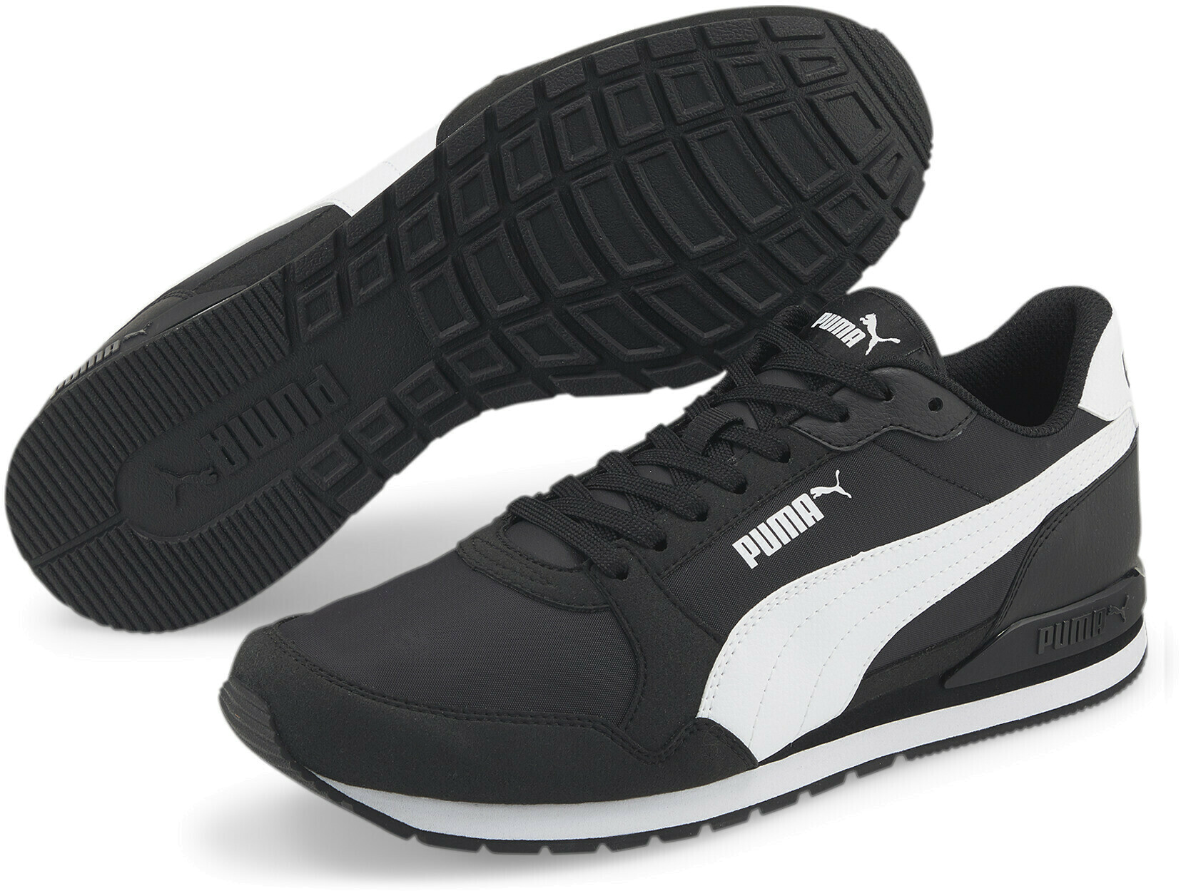 Кроссовки унисекс PUMA St Runner V3 Nl черные 5 UK