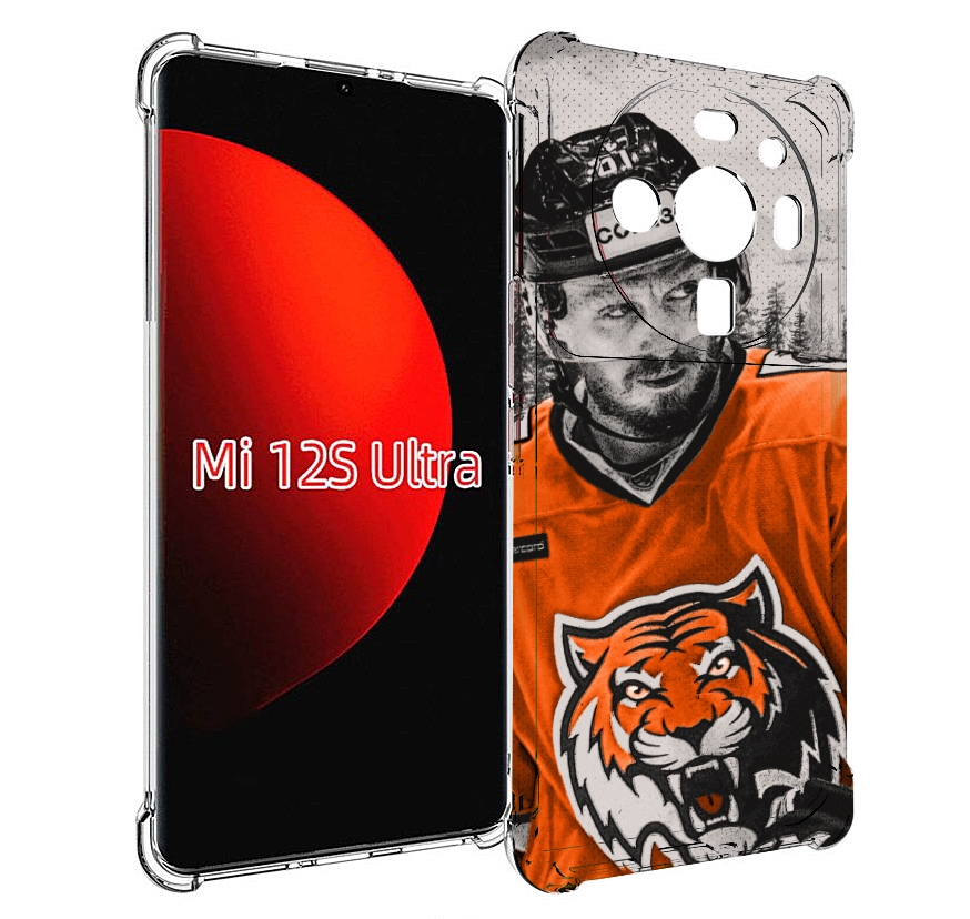 

Чехол MyPads хк амур мужской для Xiaomi 12S Ultra, Прозрачный, Tocco