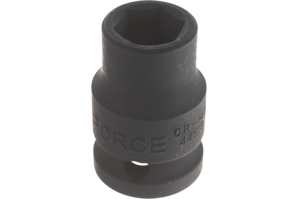 

Головка ударная 13мм 6-гранная 1/2DR короткая FORCE 44513 44513