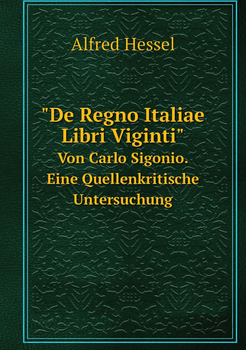 

De Regno Italiae Libri Viginti