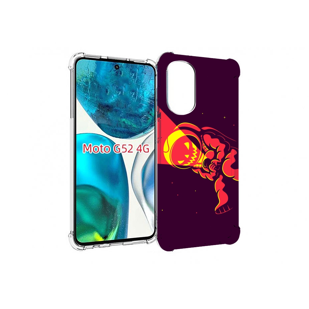 

Чехол MyPads космонавт-в-хеллуин для Motorola Moto G82 / Moto G52, Прозрачный, Tocco