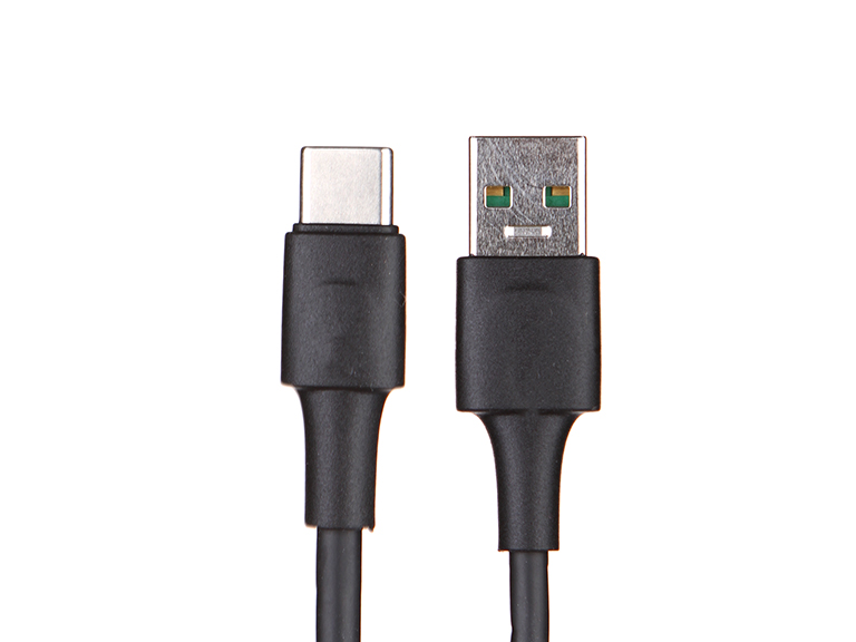 

Аксессуар Baseus White Series Support Vooc USB - Type-C 5A 1m Black CATSW-F01, CATSW-F01