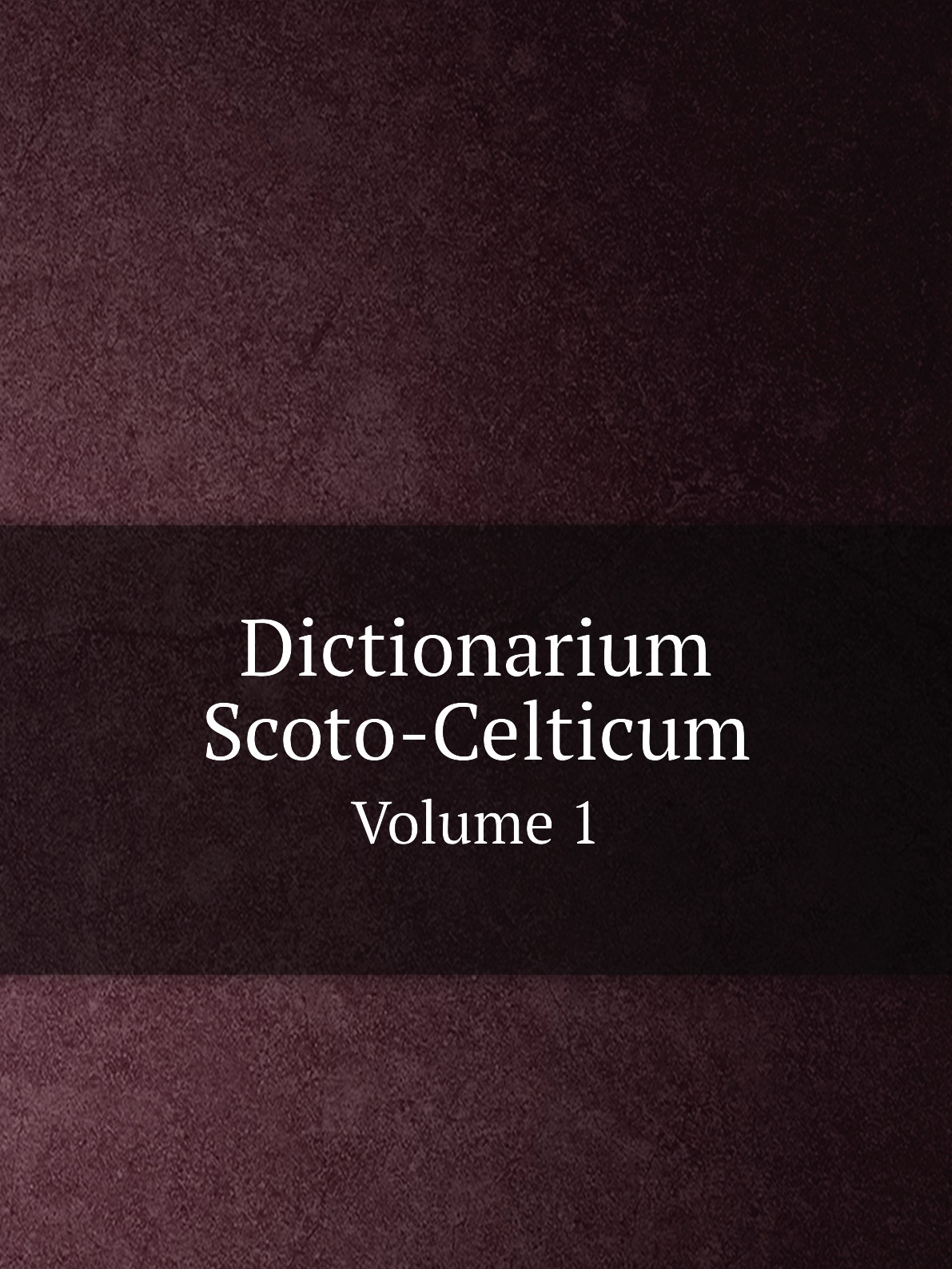 

Dictionarium Scoto-Celticum
