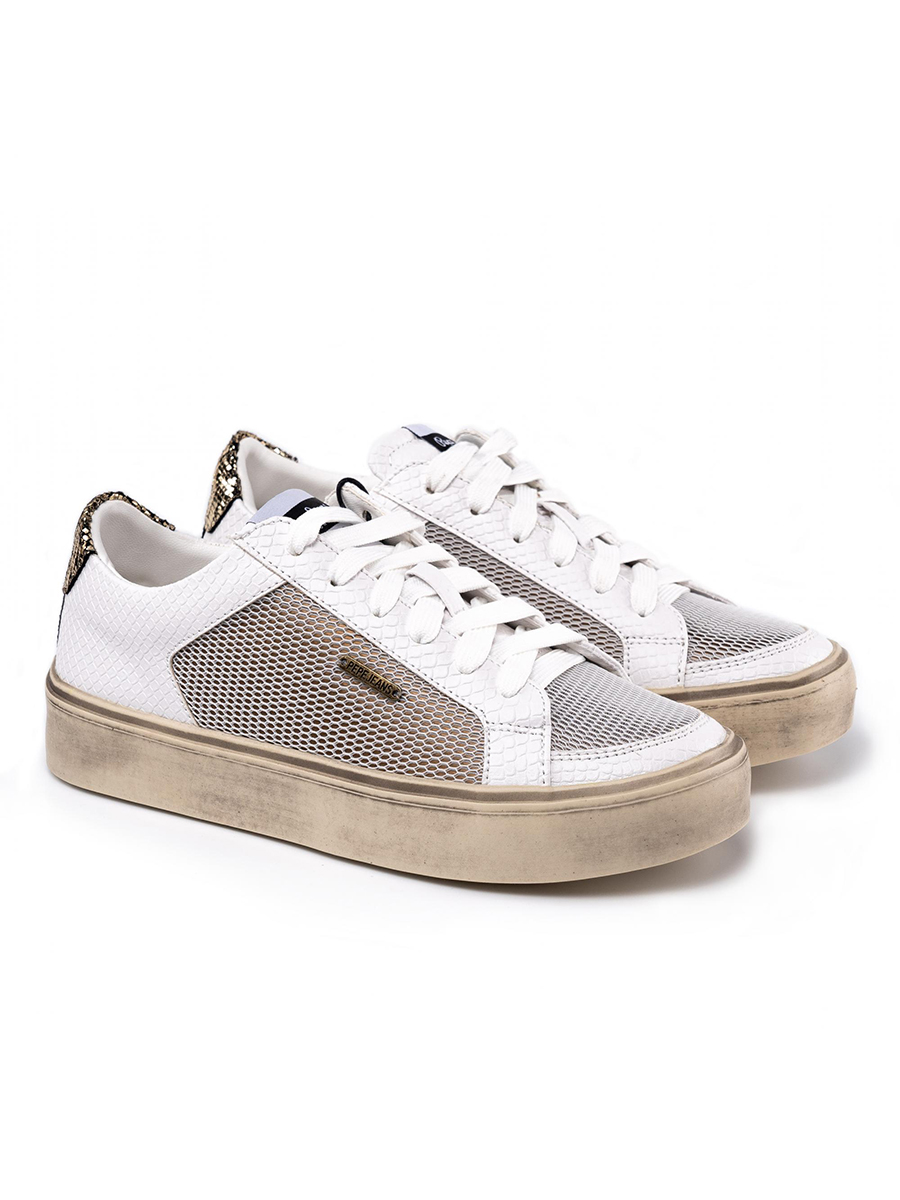 

Кеды женские Pepe Jeans CHELSEA MESH PLS30977 белые 41 EU, CHELSEA MESH PLS30977