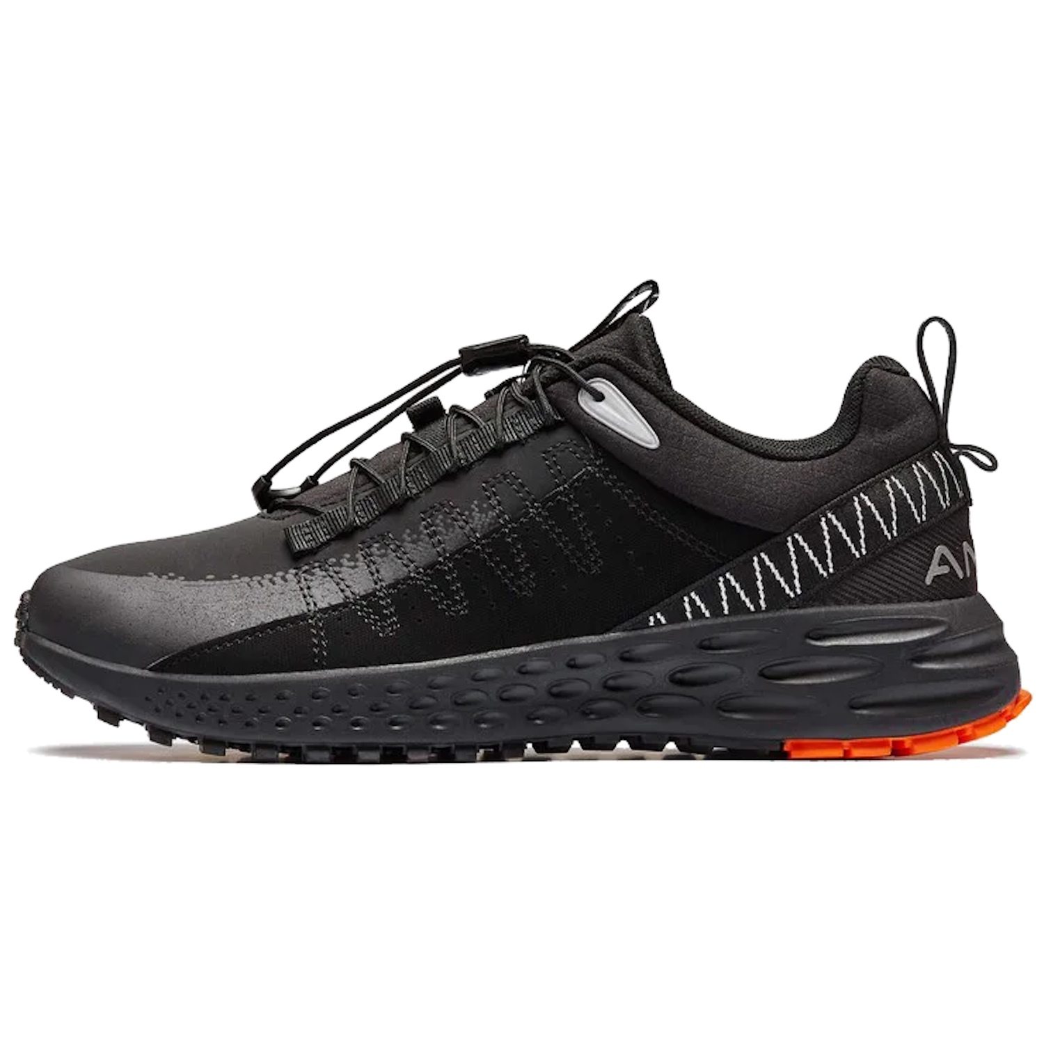 

Кроссовки мужские Anta WILD RUN черные 44 EU, Черный, WILD RUN