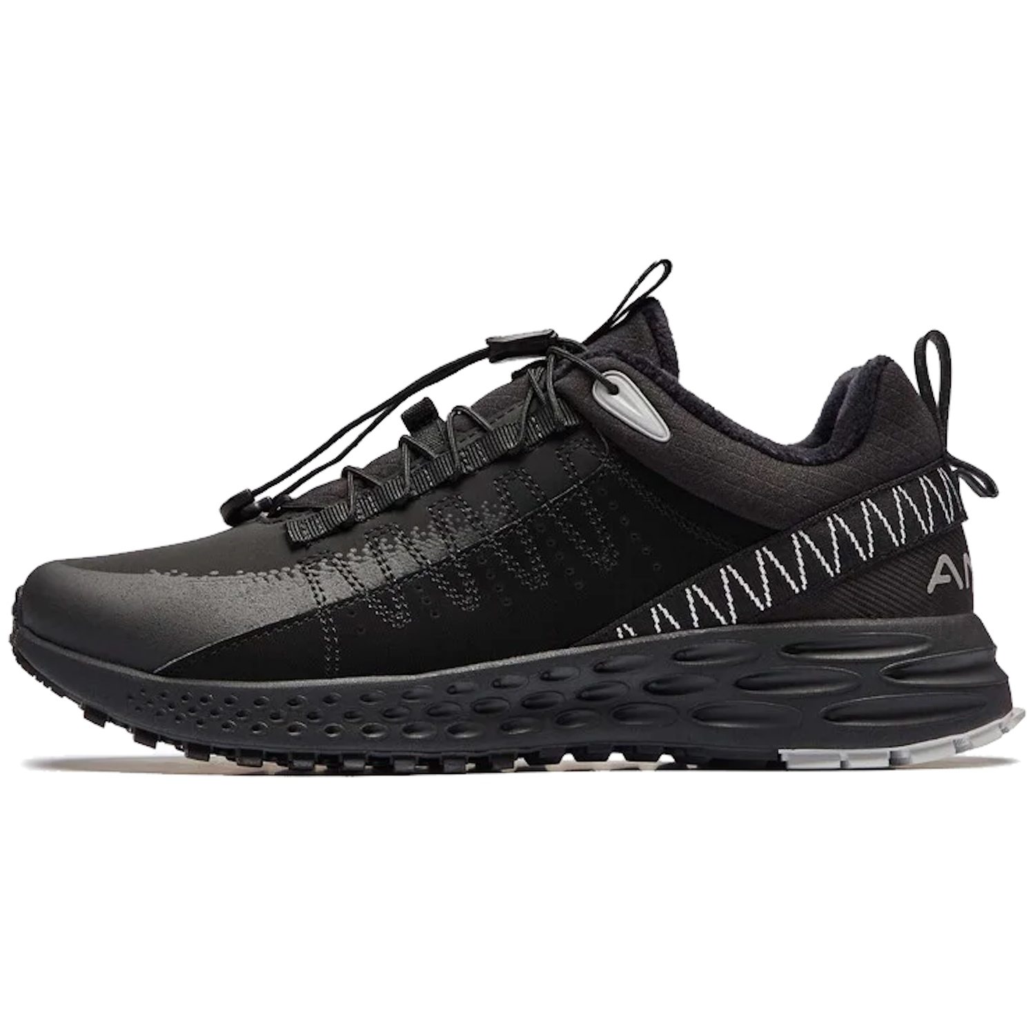 

Кроссовки мужские Anta WILD RUN черные 42 EU, Черный, WILD RUN