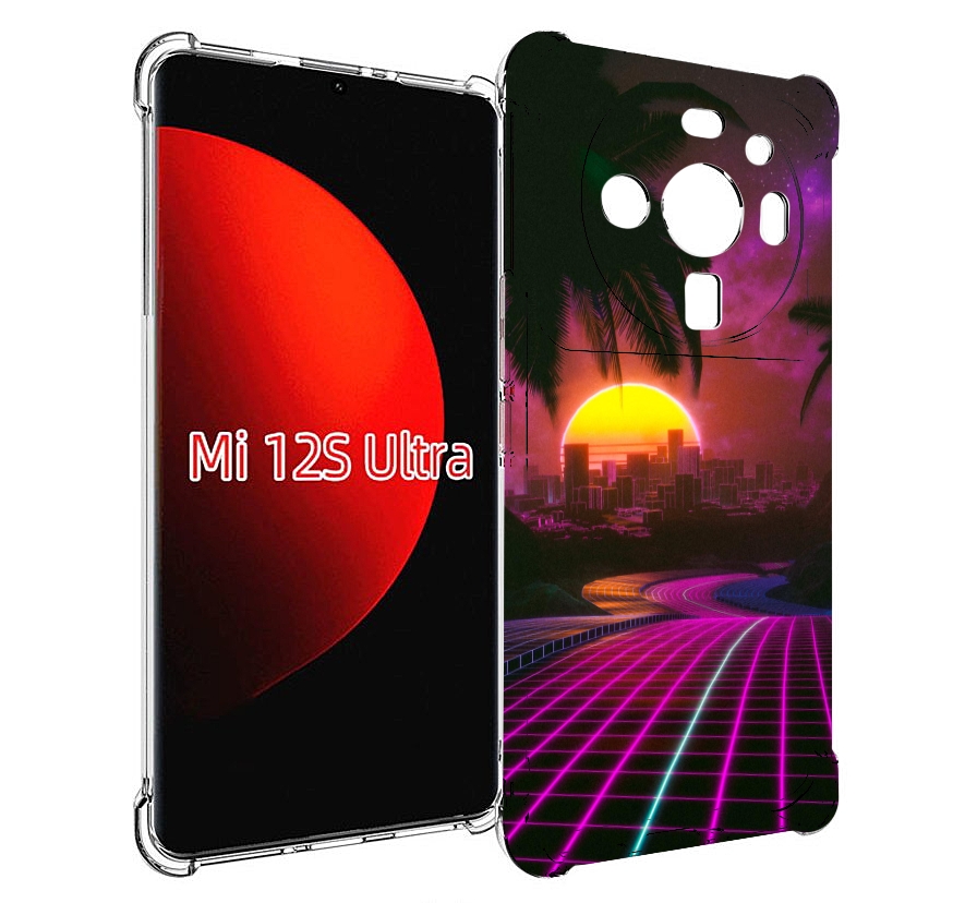 

Чехол MyPads хотлайнмайами 2 для Xiaomi 12S Ultra, Прозрачный, Tocco