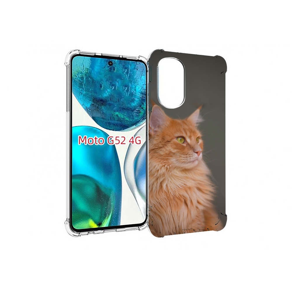 Чехол MyPads кошка меи?н кун 1 для Motorola Moto G82 / Moto G52
