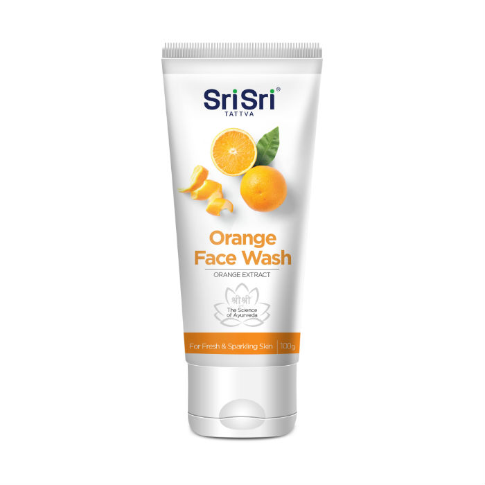Средство для умывания SriSri Tattva с апельсином Orange Face Wash 100 мл