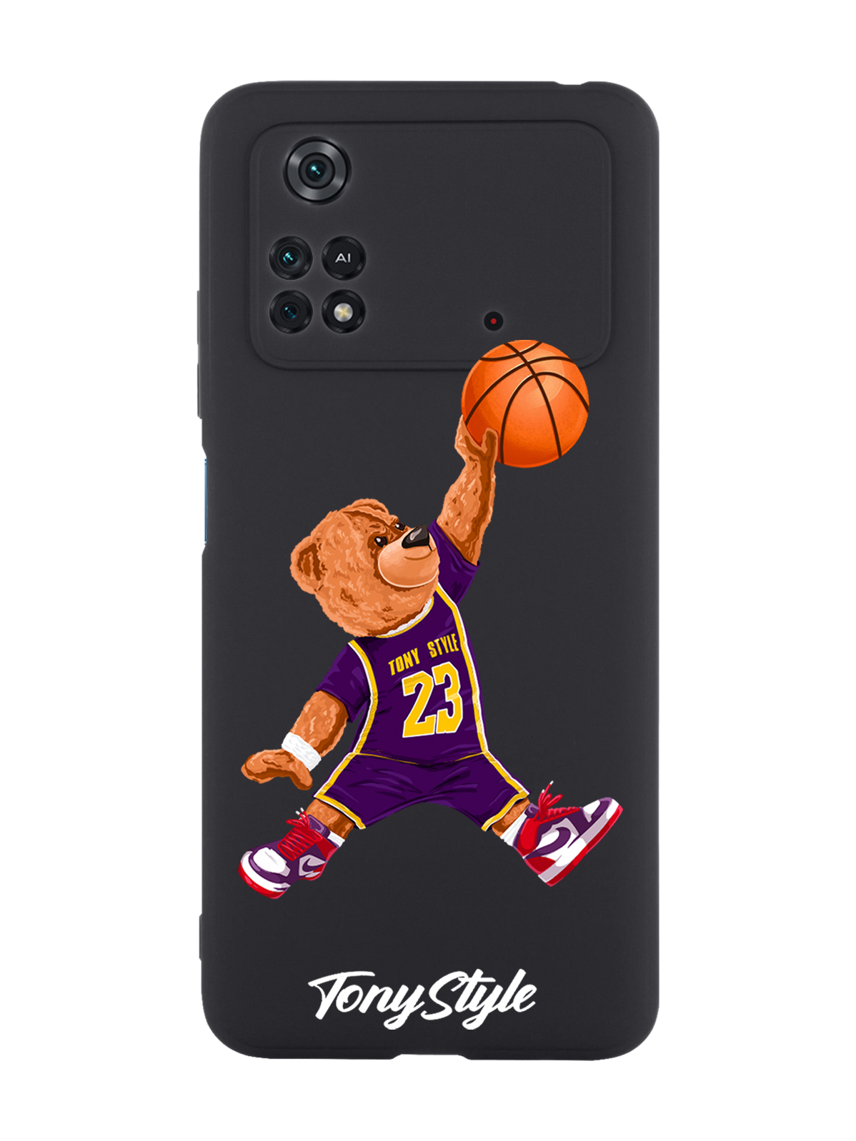 

Чехол Tony Style для Poco M4 Pro 4G Tony Style Джордан Jordan черный, Фиолетовый;коричневый;желтый;оранжевый