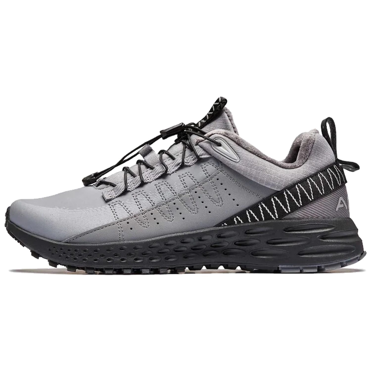 

Кроссовки мужские Anta WILD RUN серые 45 EU, Серый, WILD RUN