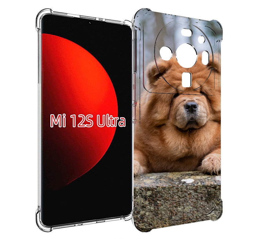 

Чехол MyPads чау чау для Xiaomi 12S Ultra, Прозрачный, Tocco