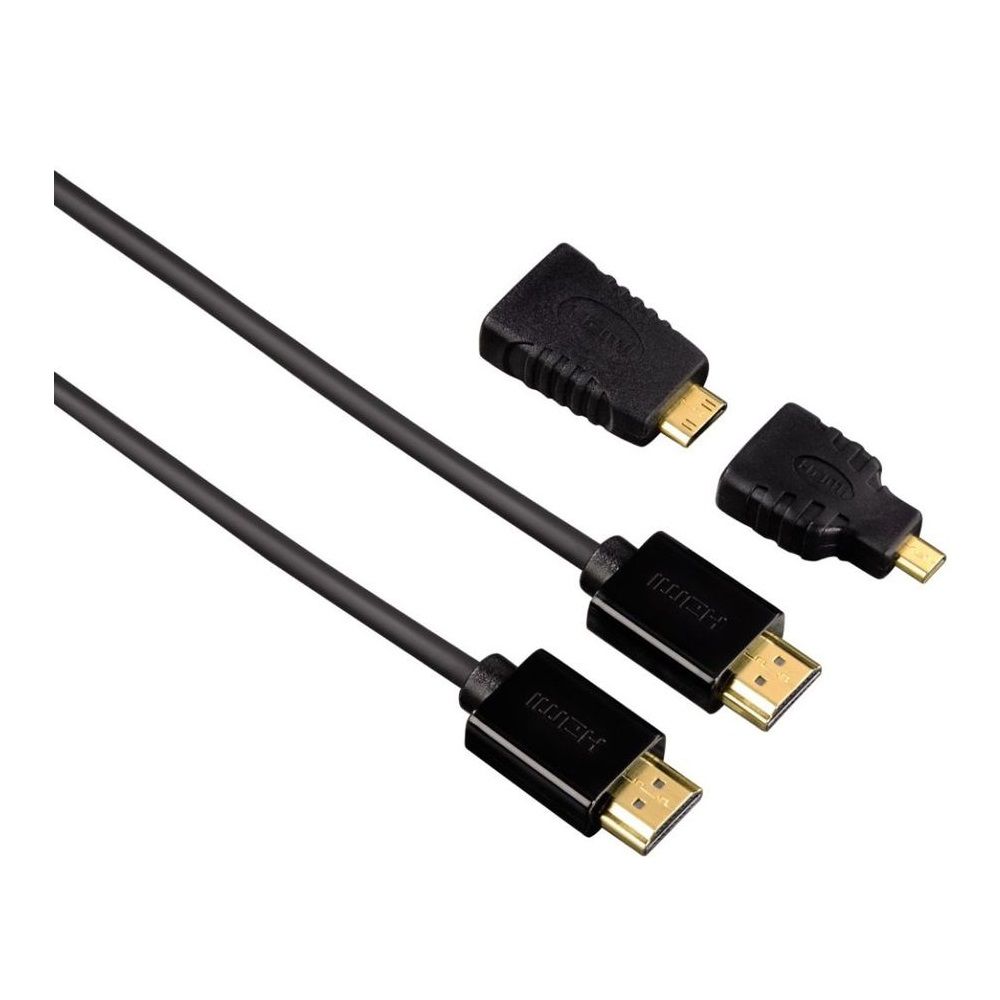 фото Кабель hama hdmi - hdmi, 1,5м black (h-54561)