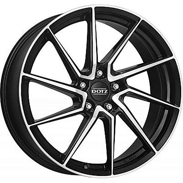 Колесный диск Dotz Spa dark BFP 7.5x17/5x112 ET35 D70.1