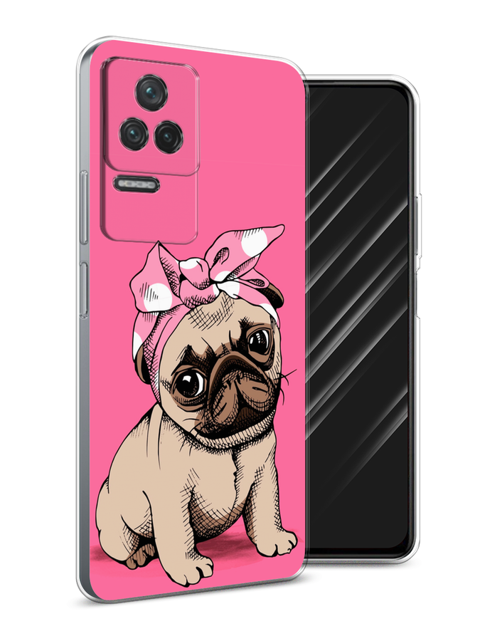 

Чехол Awog на Xiaomi Redmi K40S "Dog Pin-Up", Разноцветный, 314650-2