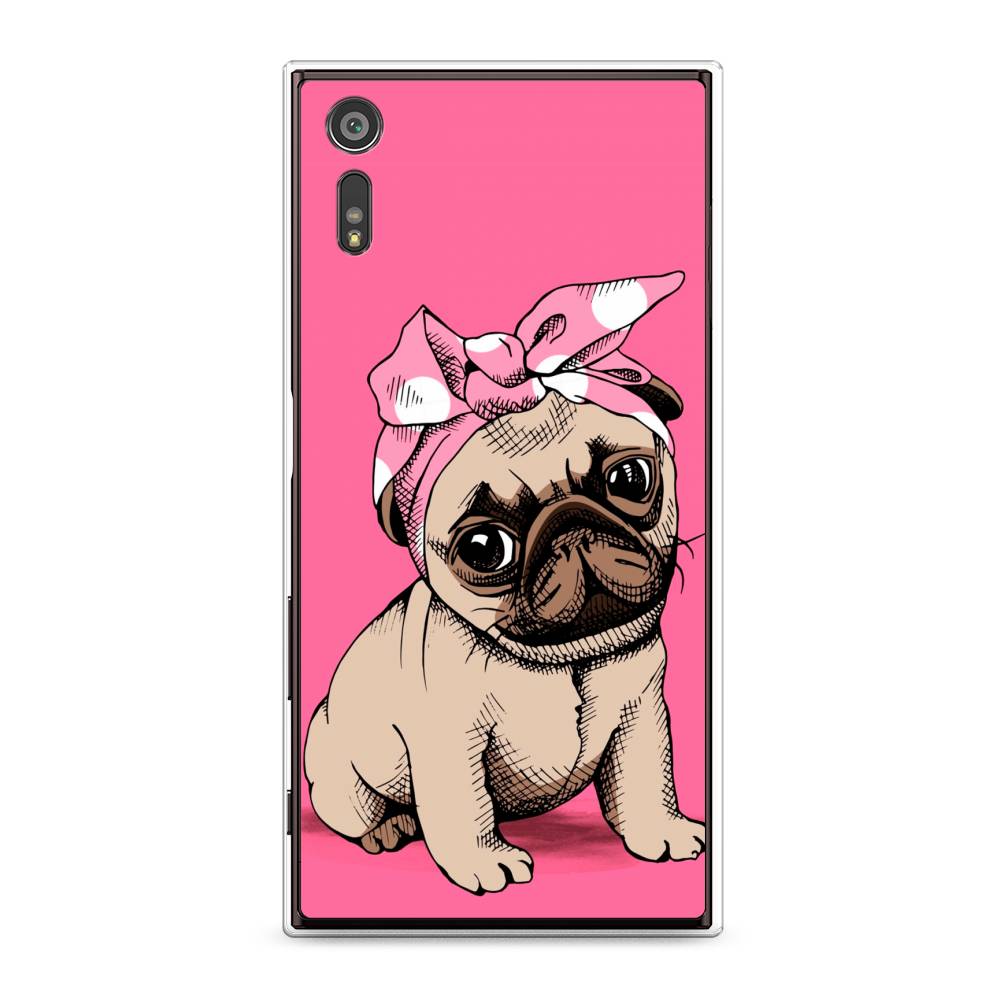 

Чехол Awog на Sony Xperia XZ "Dog Pin-Up", Разноцветный, 51450-2