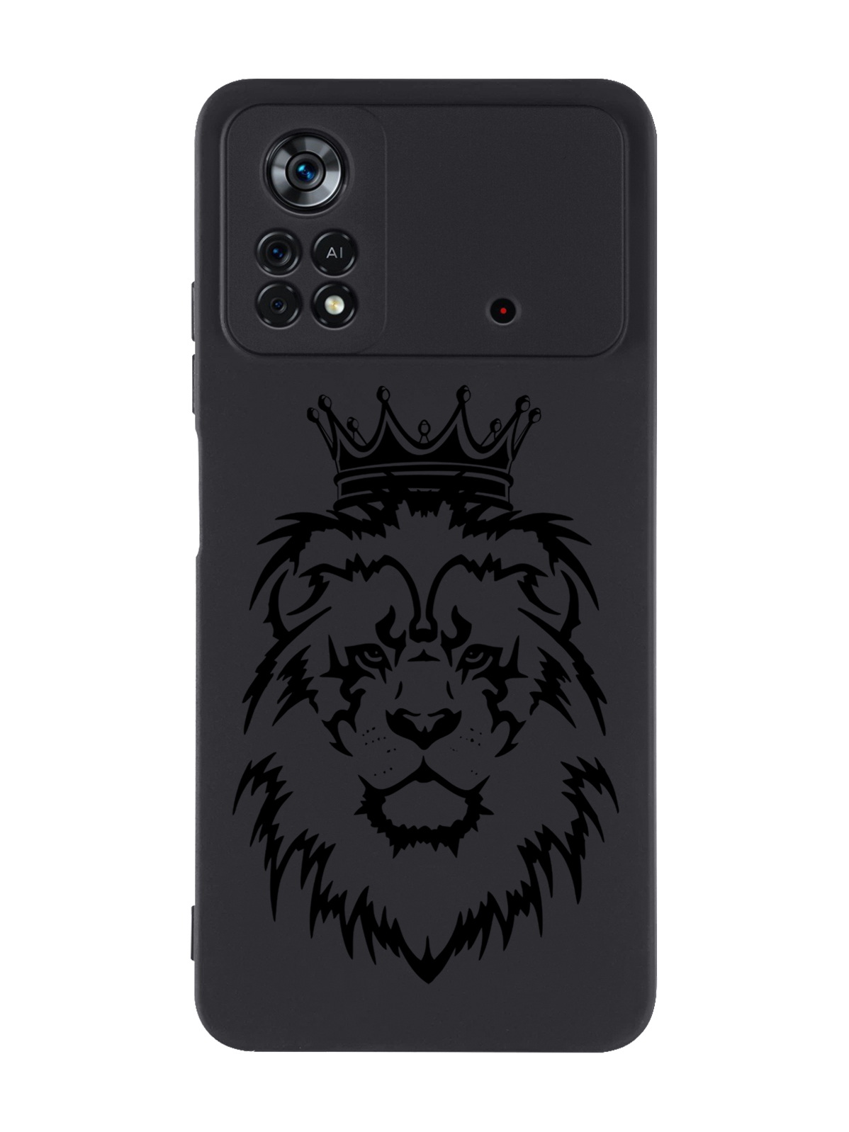 

Чехол MustHaveCase для Poco X4 Pro 5G Лев черный