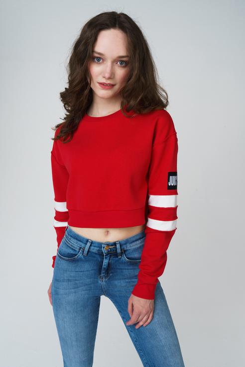 

Свитшот женский Juicy Couture JWTKT100788 красный L, JWTKT100788