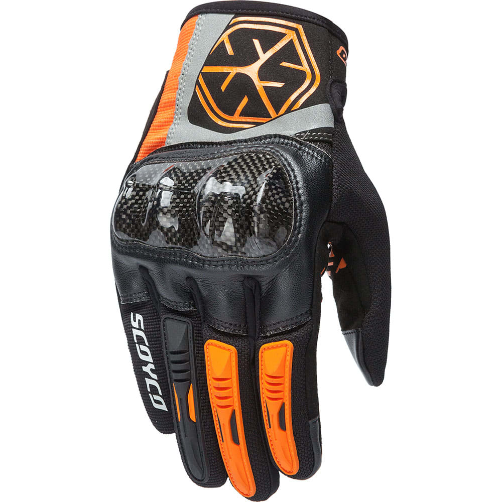 Перчатки Scoyco MC122 (Carbon) Orange L