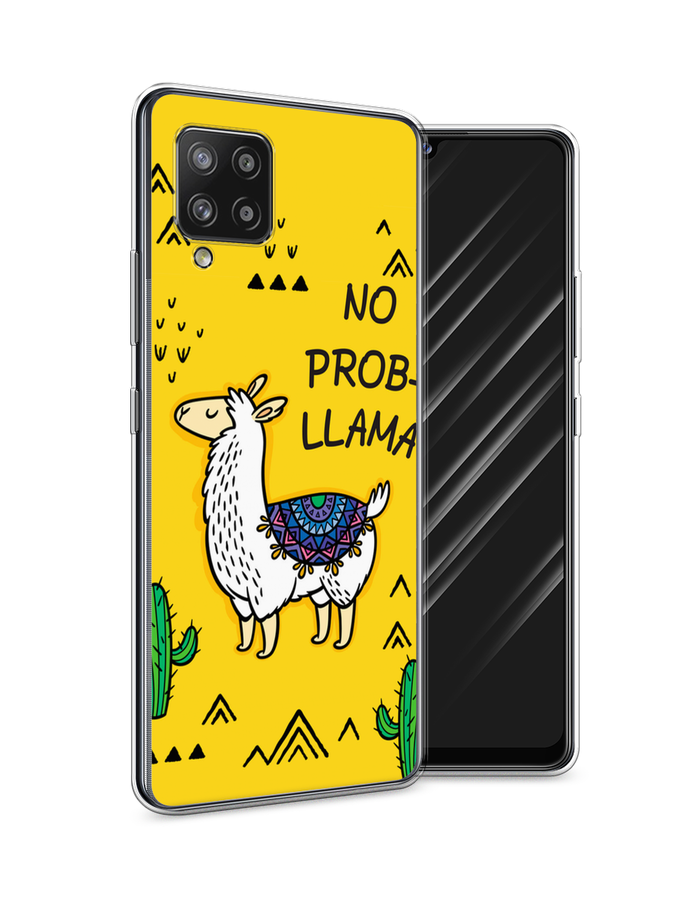 

Чехол Awog на Samsung Galaxy A42 / Самсунг A42 "No probLLama", Разноцветный, 2101750-2