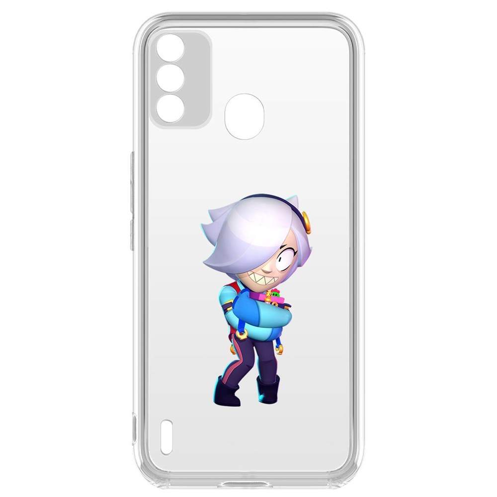 

Чехол-накладка Brawl Stars-Колетт для Itel A48, Прозрачный