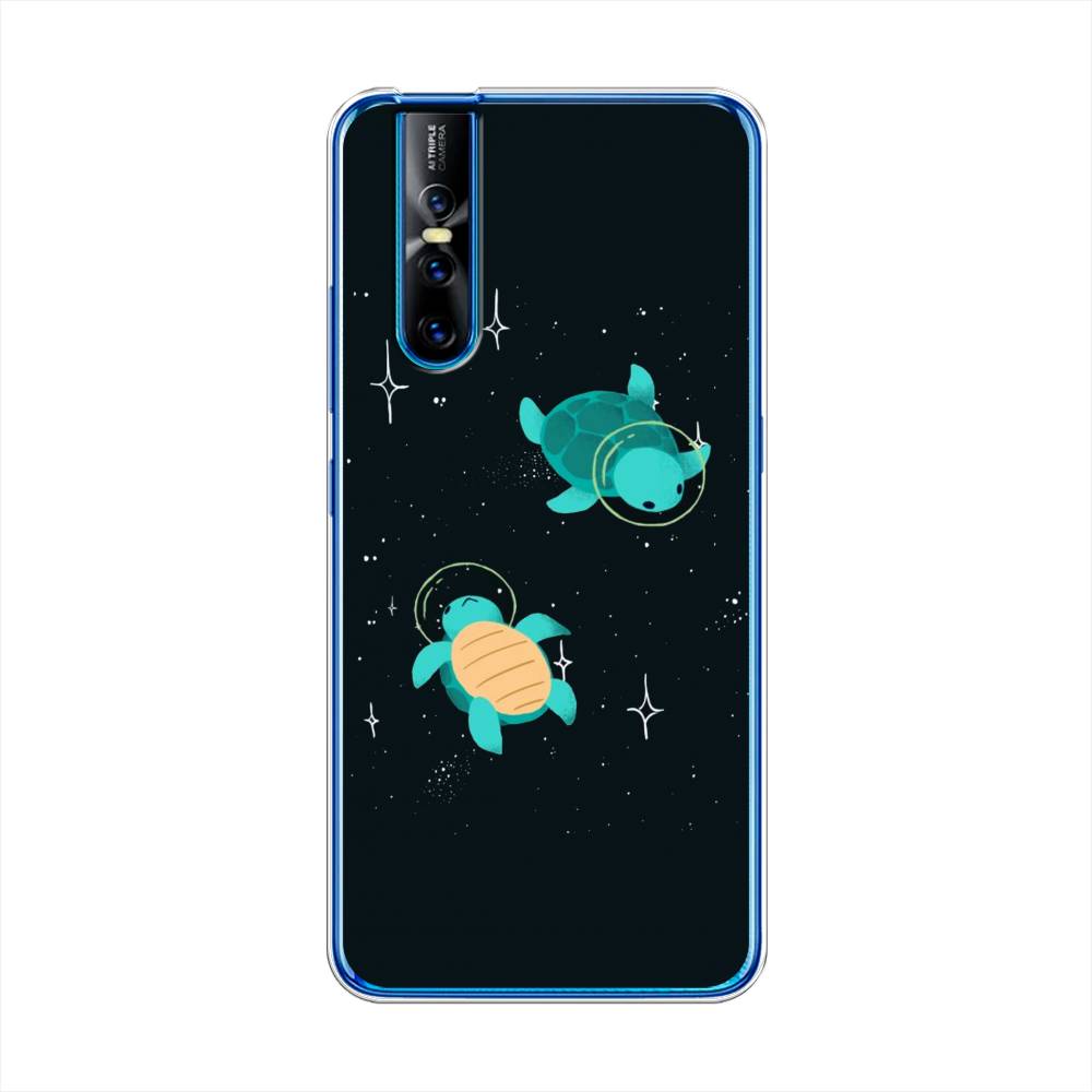 

Чехол Awog на Vivo V15 Pro "Черепашки космонавты", Разноцветный, 261150-4