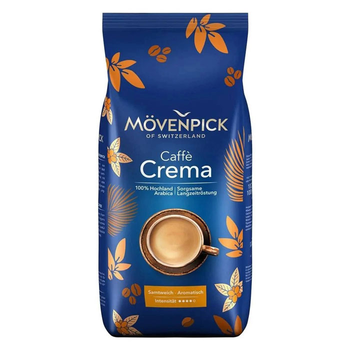 Кофе в зернах Movenpick Cafe Crema 1000 грамм