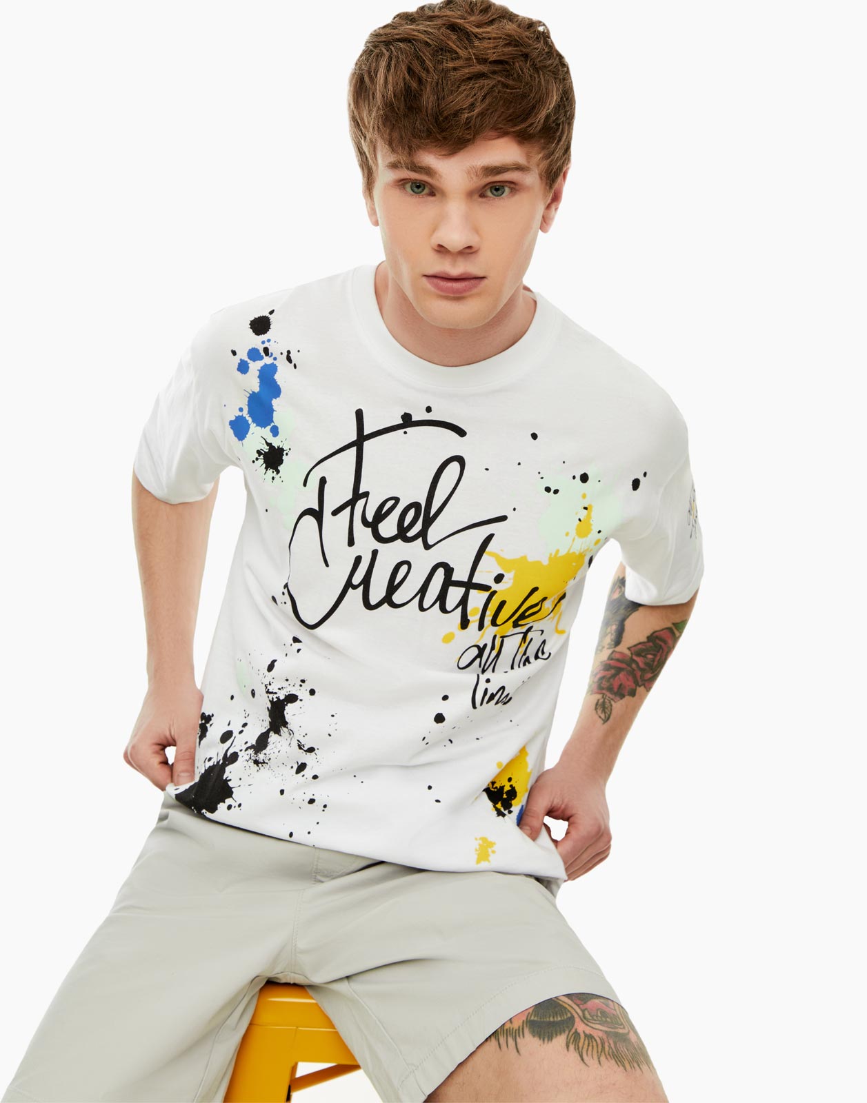 

Футболка мужская Gloria Jeans BKT012185 белая 2XL, Белый, BKT012185
